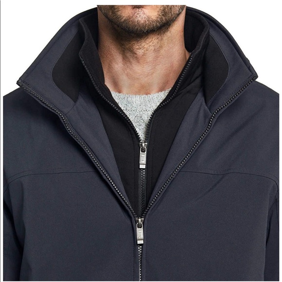 Weatherproof  Mens Ultra Tech Stretch Jacket Blue - Picture 4 of 8